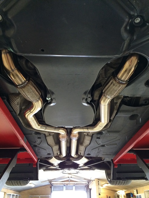 Mercedes AMG V8 underrede