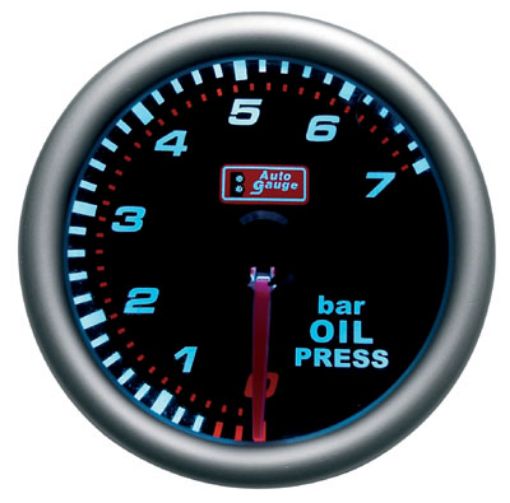 Bild på Autogauge Oil Pressure Gauge - Smoke