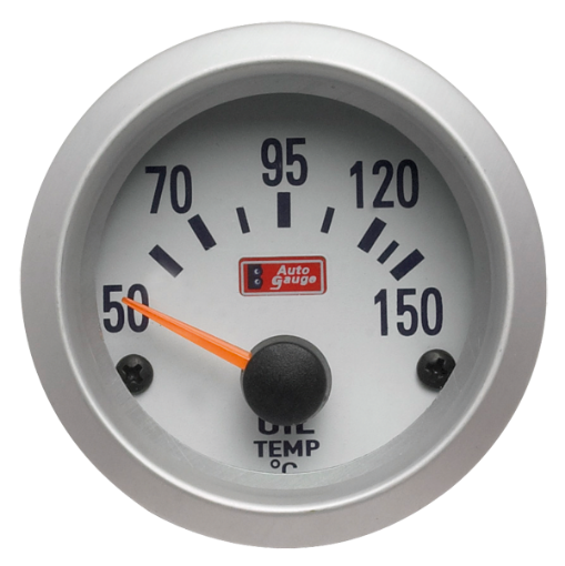 Bild på Autogauge oljetemperaturmätare - vit