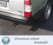 Bild på Simons catback avgassystem Volvo 740/760/940 Turbo 2x70 mm