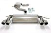 Bild på Simons catback avgassystem Audi A3 8P/VW Golf 5/Golf 6 4x80 mm