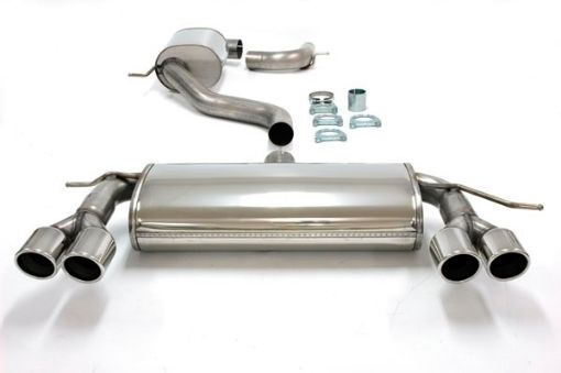 Bild på Simons catback avgassystem Audi A3 8P/VW Golf 5/Golf 6 4x80 mm
