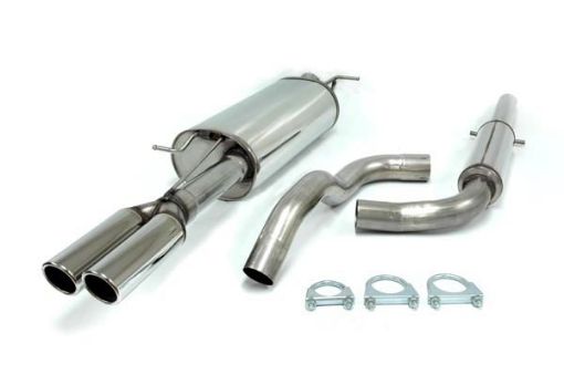 Bild på Simons catback avgassystem Škoda Octavia 1.8T RS/1.8T/1.9 TDI 2x70 mm