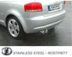 Bild på Simons catback avgassystem Audi A3 8P/SEAT Altea/VW Golf 5/Golf 6 2x80 mm