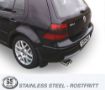 Bild på Audi A3 / VW Golf 4 / New Beetle - Simons catback avgaser