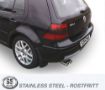 Bild på Simons catback avgassystem Audi A3 8L/VW Golf 4/VW New Beetle