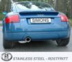 Bild på Simons catback avgassystem Audi TT 8N 2WD 1.8T