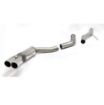 Bild på Simons catback avgassystem Audi A4 B8/A5 B8 2.0 TDI 2x80 mm
