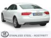 Bild på Simons catback avgassystem Audi A4 B8/A5 B8 2.0 TDI 2x80 mm
