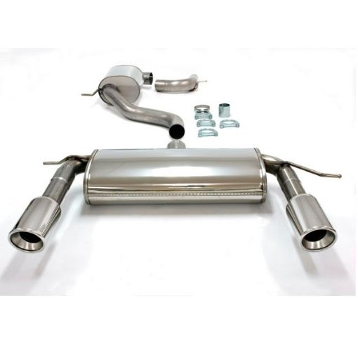 Bild på Simons catback avgassystem SEAT Leon 1P 2.0 TFSI/TSI & Cupra/Cupra R 2x100 mm