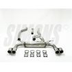 Bild på Simons catback avgassystem BMW F34 GT 318d/320d 4x80 mm