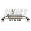 Bild på Simons catback avgassystem BMW F34 GT 318d/320d 2x90 mm
