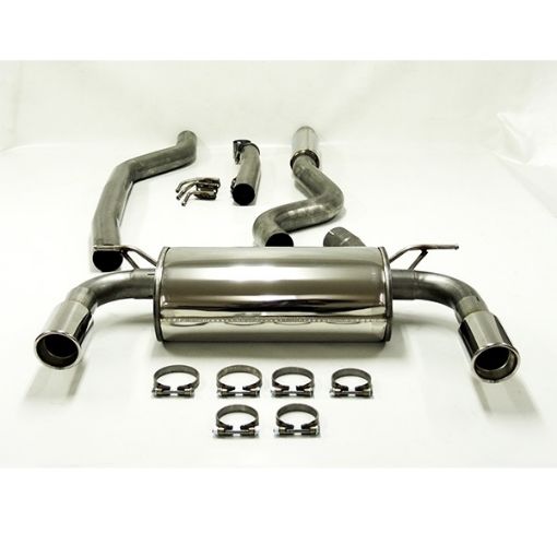 Bild på Simons catback avgassystem BMW F34 GT 320i 2.0T 2x90 mm