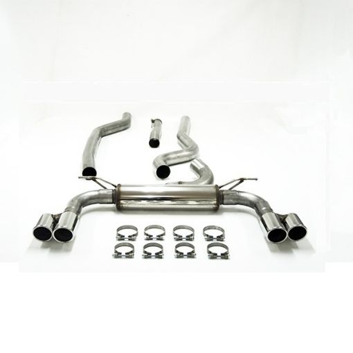 Bild på Simons catback avgassystem BMW 316d/318d/320d/420d F30-F36 4x80 mm