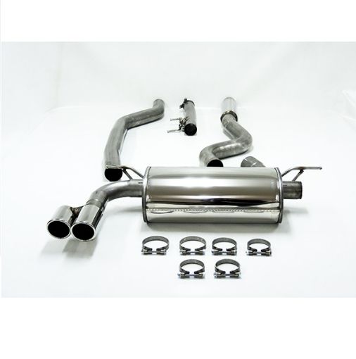 Bild på Simons catback avgassystem BMW 320i/328i/420i/428i F30-F36 2x80 mm