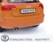 Bild på Simons catback avgassystem Audi A3 8PA Sportback 1.4 TFSI/2.0 TFSI 2x80 mm