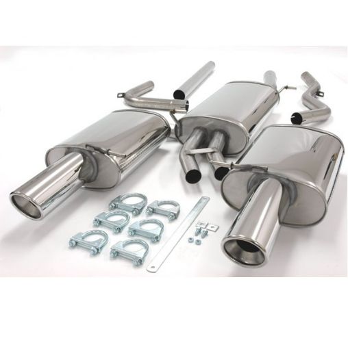 Bild på Simons catback avgassystem Audi A4 B7 2WD Avant/Sedan 1.8T/2.0 TFSI