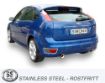 Bild på Simons catback avgassystem Ford Focus ST Mk2 2.5 Turbo