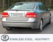 Bild på Simons catback avgassystem Saab 9-3 1.8T/2.0T/Aero 58L 2x80 mm