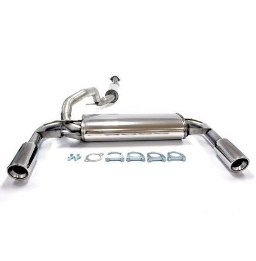 Bild på Simons catback avgassystem Volvo S40/V50 T5 AWD