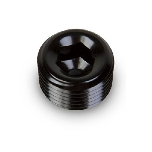 Bild på Svart plugg för 1/8" NPT svart alu