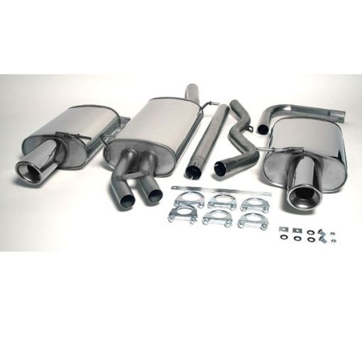 Bild på Simons catback avgassystem Audi A4 B6/B7 2WD 1.8T/2.0 TFSI