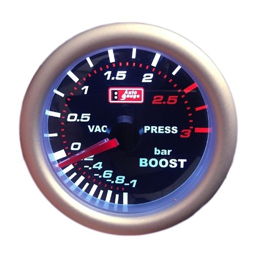 Bild på Autogauge 3 Bars Turbomanometer - Smoke