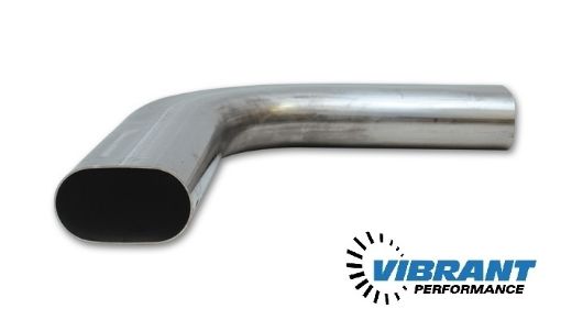 Bild på 90° Oval bend  2.38'' x 4.13'' - 13194 - Vibrant Performance - LAGERSALG