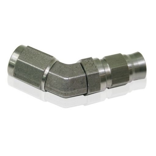 Bild på 45 ° slangände M10X1.0 - AN3 PTFE slang