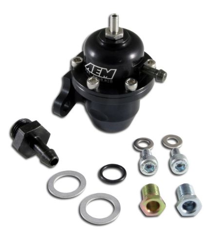 Bild på AEM Acura och Honda Fuel Pressure Regulator Offset - 25-301BK