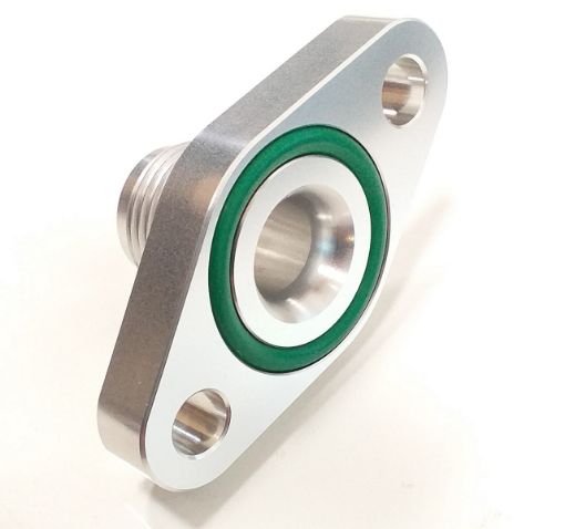 Bild på Returfläns AN10-anslutning - 51mm. - Med O-ring packning