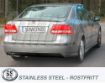 Bild på Simons catback avgassystem Saab 9-3 1.8T/2.0T/Aero 61L 2x80 mm