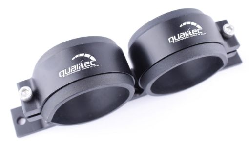 Bild på Dubbel pump / filterfäste - 61mm - Svart