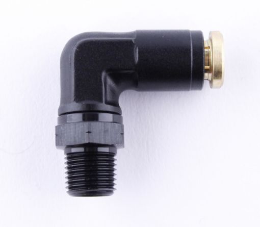 Bild på Pneumatik - 90 grader - 1/8 "-27 NPT - 1/4" / 6,35 mm.