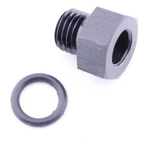 Bild på Svart adapteradapter - M12x1.5 - 1/8 "NPT