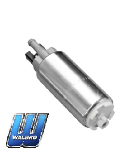 Bild på Walbro 350lph högtrycksbränslepump (11 mm inlopp - 180 grader från utloppet)
