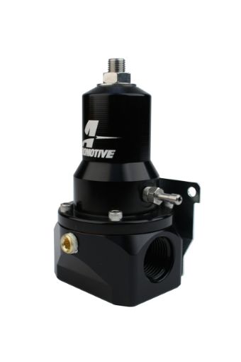 Bild på Aeromotive Extreme Flow EFI bränsletrycksregulator 2x AN10 ORB / 1x AN10 ORB svart