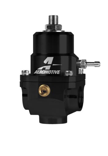 Bild på Aeromotive X1 Series EFI bränsletrycksregulator 2x AN8 ORB / 1x AN8 ORB svart