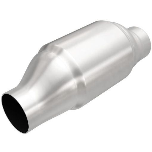 Bild på MagnaFlow 2½ "400 hk Sport Catalyst metallic - 200 celler - Center offset - 59906