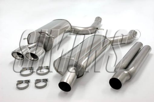 Bild på Simons catback avgassystem Audi RS4 Quattro 2.7 biturbo