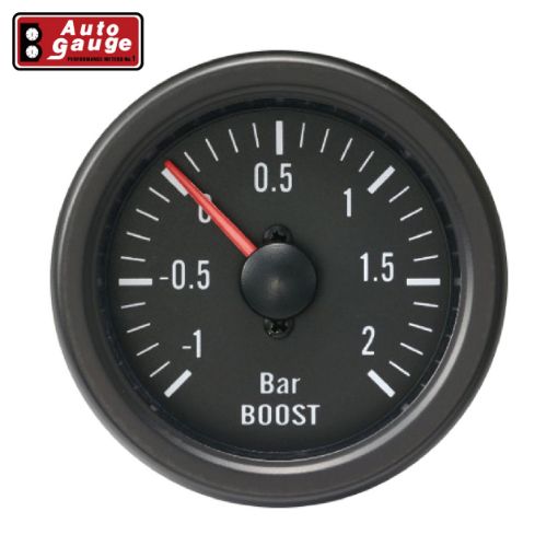 Bild på Autogauge Charge Pressure Gauge - Svart