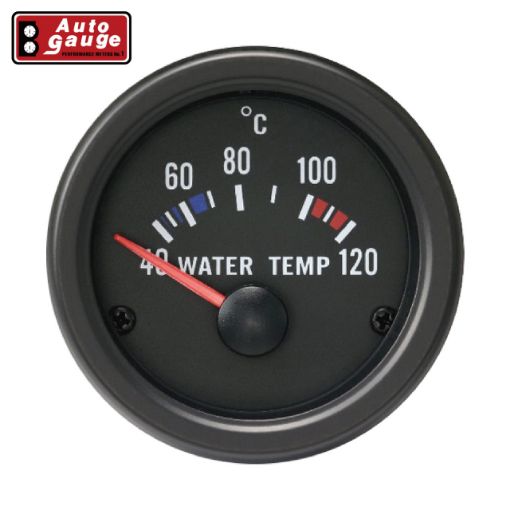 Bild på Autogauge Vattentemperaturmätare - Svart