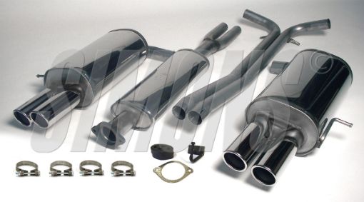 Bild på Simons catback avgassystem Volvo XC90 2.5T/T6/D5/V8
