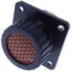 Bild på Firewall connector 48 pins  med flange - Incl. stikben (HUN)