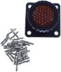 Bild på Firewall connector 48 pins  med flange - Incl. stikben (HUN)
