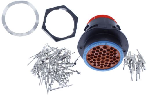 Bild på Firewall connector 47 pins  - Incl. stikben (HAN)