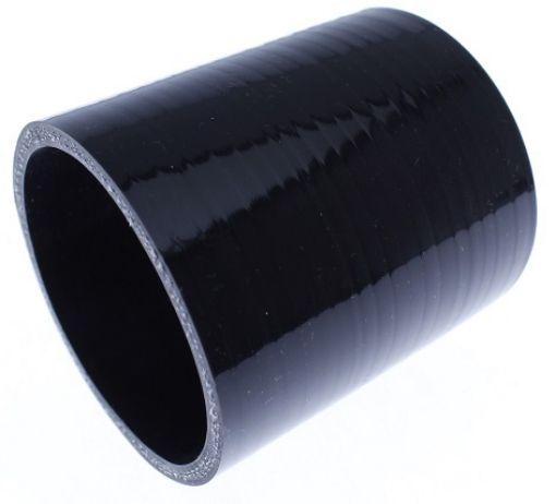 Bild på Rak silikonslang - Svart 2 "- 51mm.