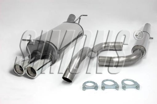 Bild på Simons catback avgassystem Audi A3 8L/VW Golf 4/VW New Beetle Turbo