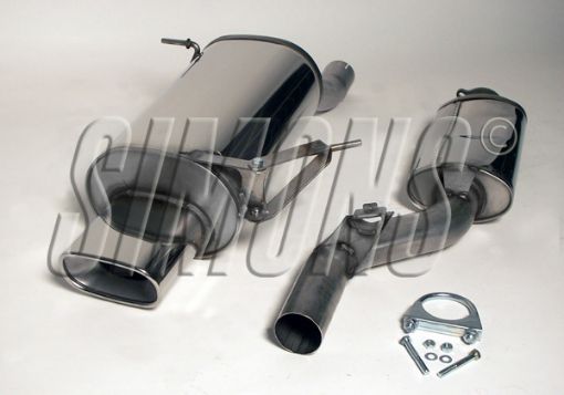 Bild på Simons catback avgassystem BMW Z3 E36 1.9
