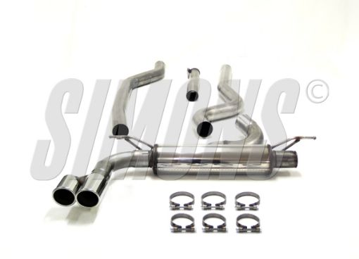 Bild på Simons catback avgassystem BMW 316d/318d/320d/420d F30-F36 2x80 mm